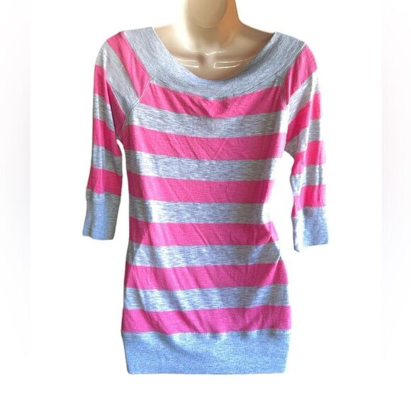 No boundaries pink and gray top size M - Picture 3 of 4